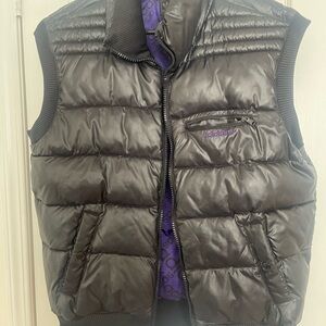 Adidas Black Vest with Purple Details